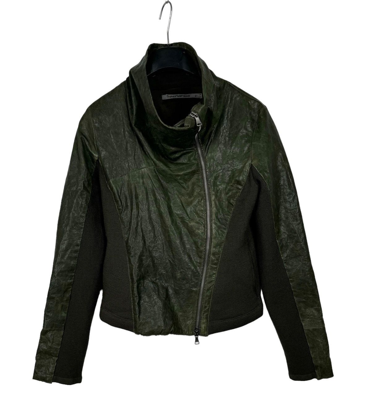 Transit Transit Par Such Genuine Leather Jacket Avant Garde size 1 Size S / US 4 / IT 40 - 11 Thumbnail