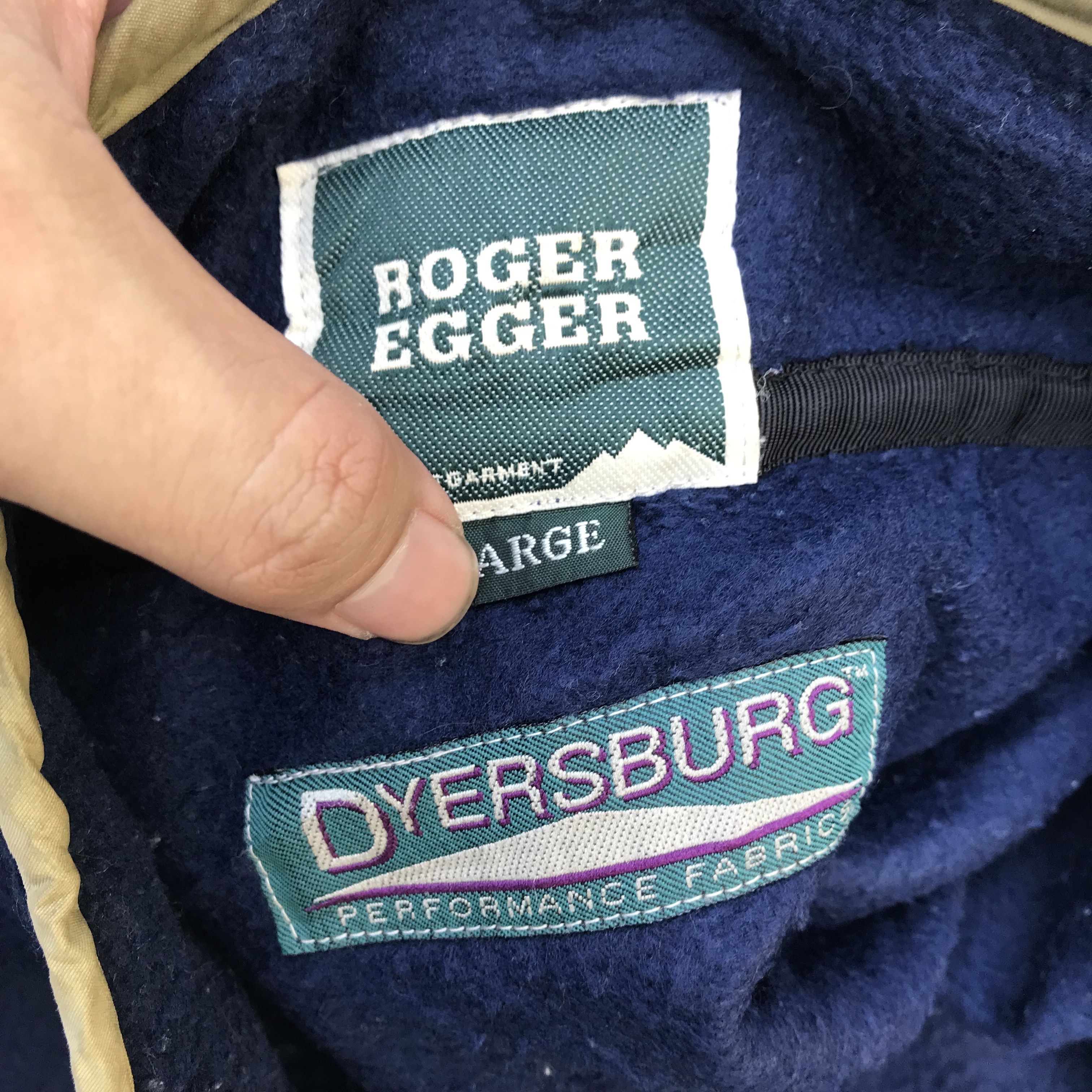 Outdoor Research Vintage Roger Egger Swiss Switzerland polar Fleece Jacket Size US L / EU 52-54 / 3 - 8 Thumbnail