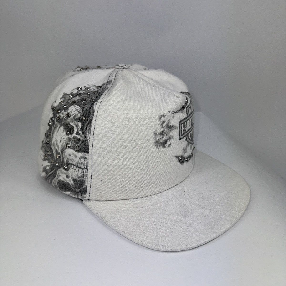 Bossi Sportswear BOSSI HARLEY DAVIDSON 1/1 RHINESTONE VINTAGE CAP Size ONE SIZE - 8 Thumbnail