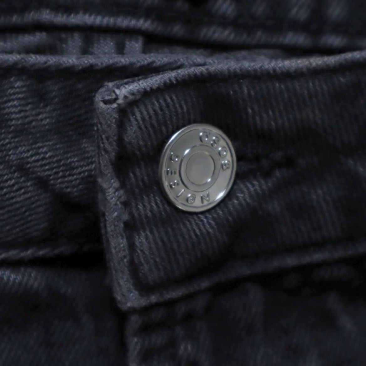 Asos Asos Design Washed Cotton Denim Jeans Pants Black Men's 32 Size US 32 / EU 48 - 6 Thumbnail