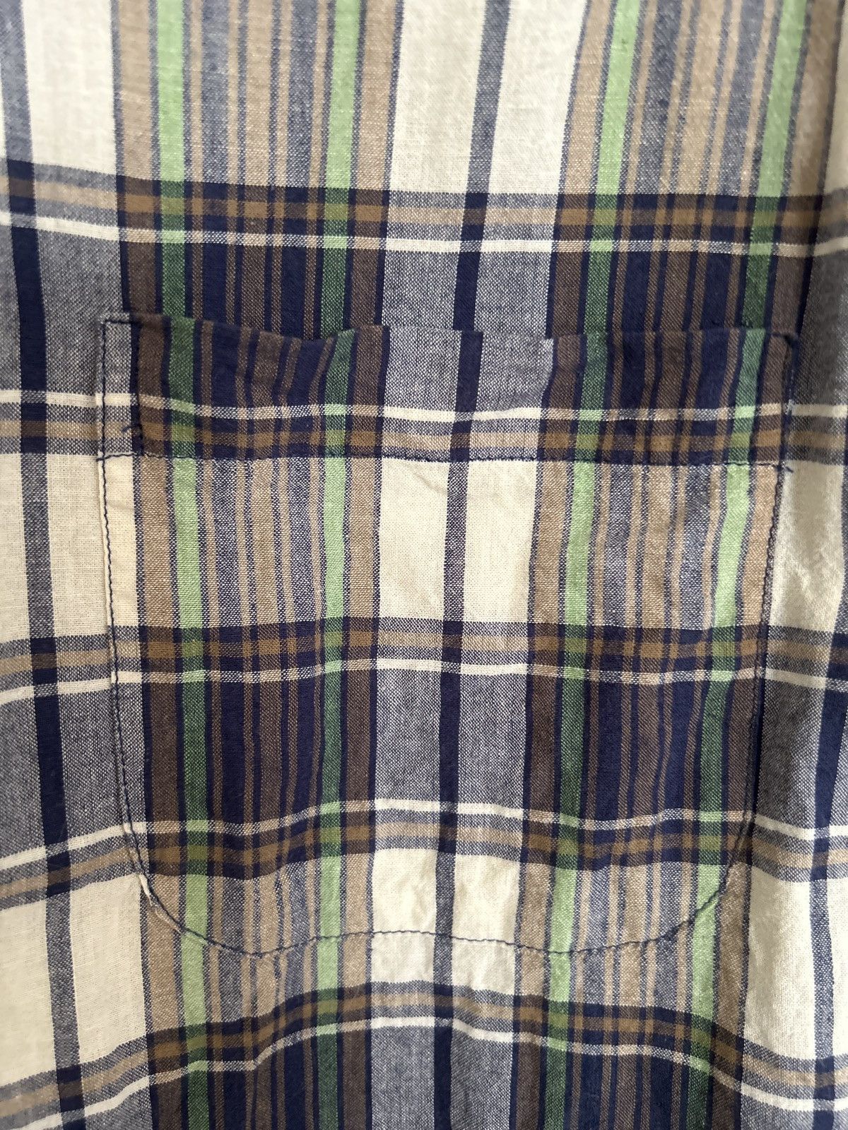 J. Press Authentic Indian Cotton Madras Plaid Shirt Size US S / EU 44-46 / 1 - 3 Thumbnail