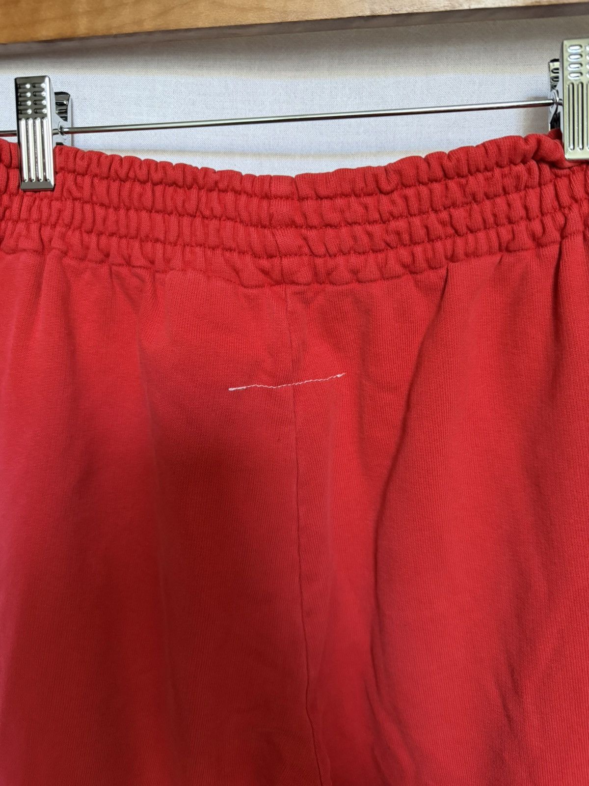 MM6 SSENSE Exclusive Red Lounge Pants Size US 28 / EU 44 - 3 Thumbnail