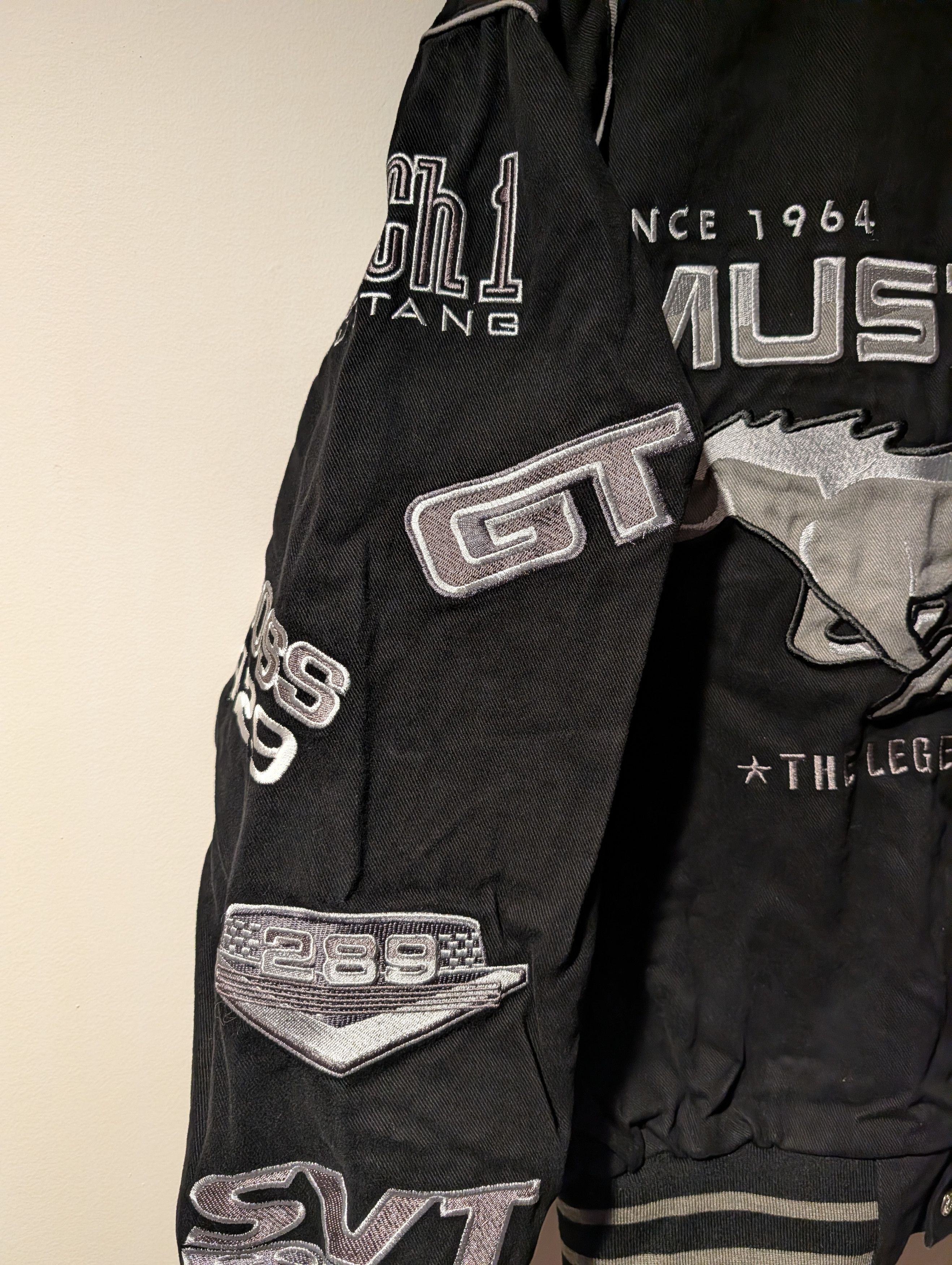 Mustang Vtg JH Design Mustang Racing Jacket Embroidered SVT Cobra Size US M / EU 48-50 / 2 - 3 Thumbnail