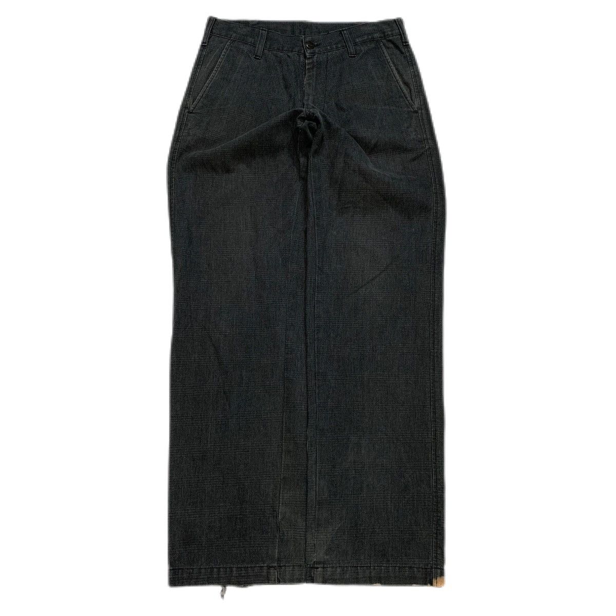 Y2k 2000s vintage faded grey / black Carhartt trousers