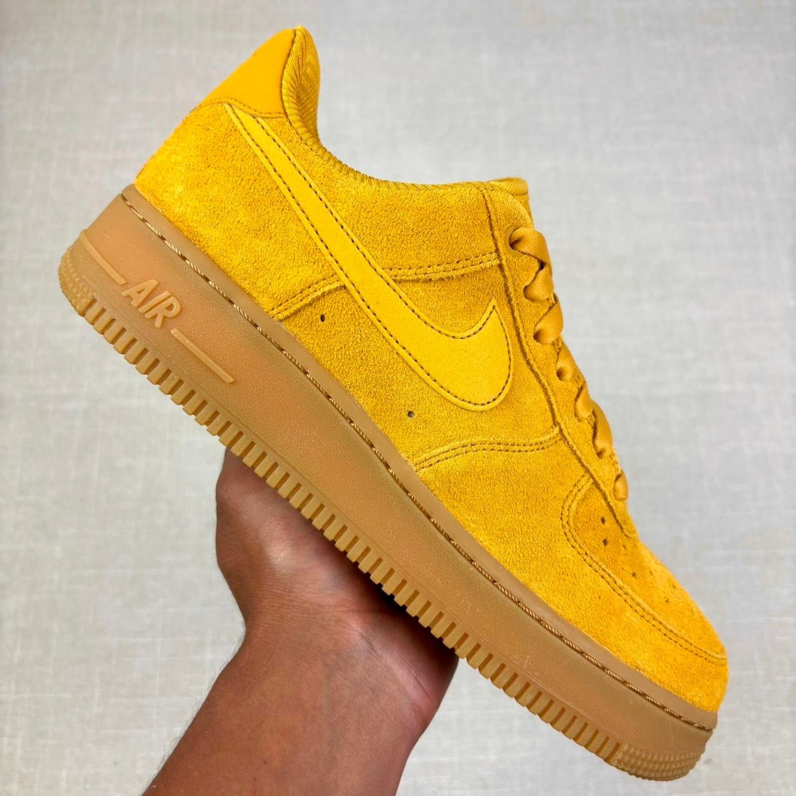 Nike 🌼 2017 Nike Air Force 1 Low “Mineral Yellow Gum” 8.5W Size US 8.5 / IT 38.5 - 1 Thumbnail