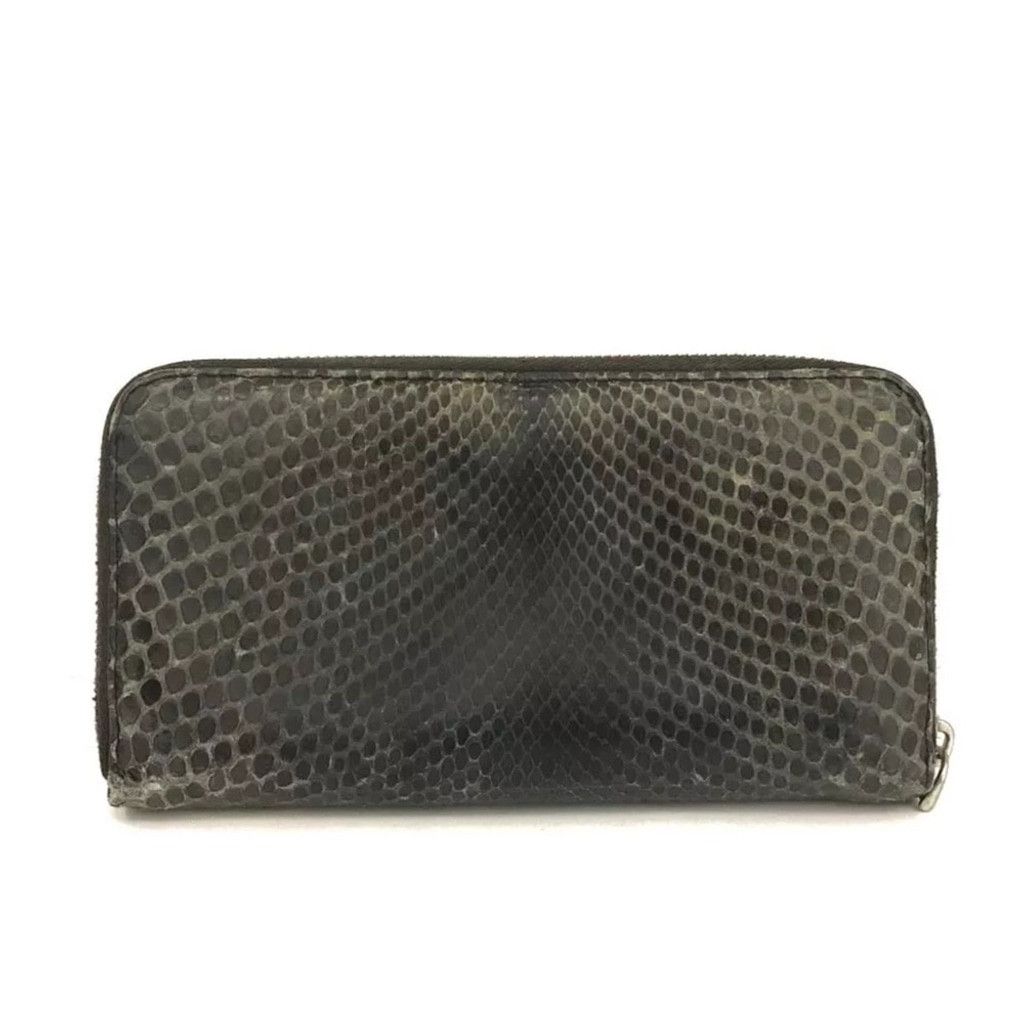 Fendi Fendi Black and Silver Monster Snake Wallet Size ONE SIZE - 4 Thumbnail