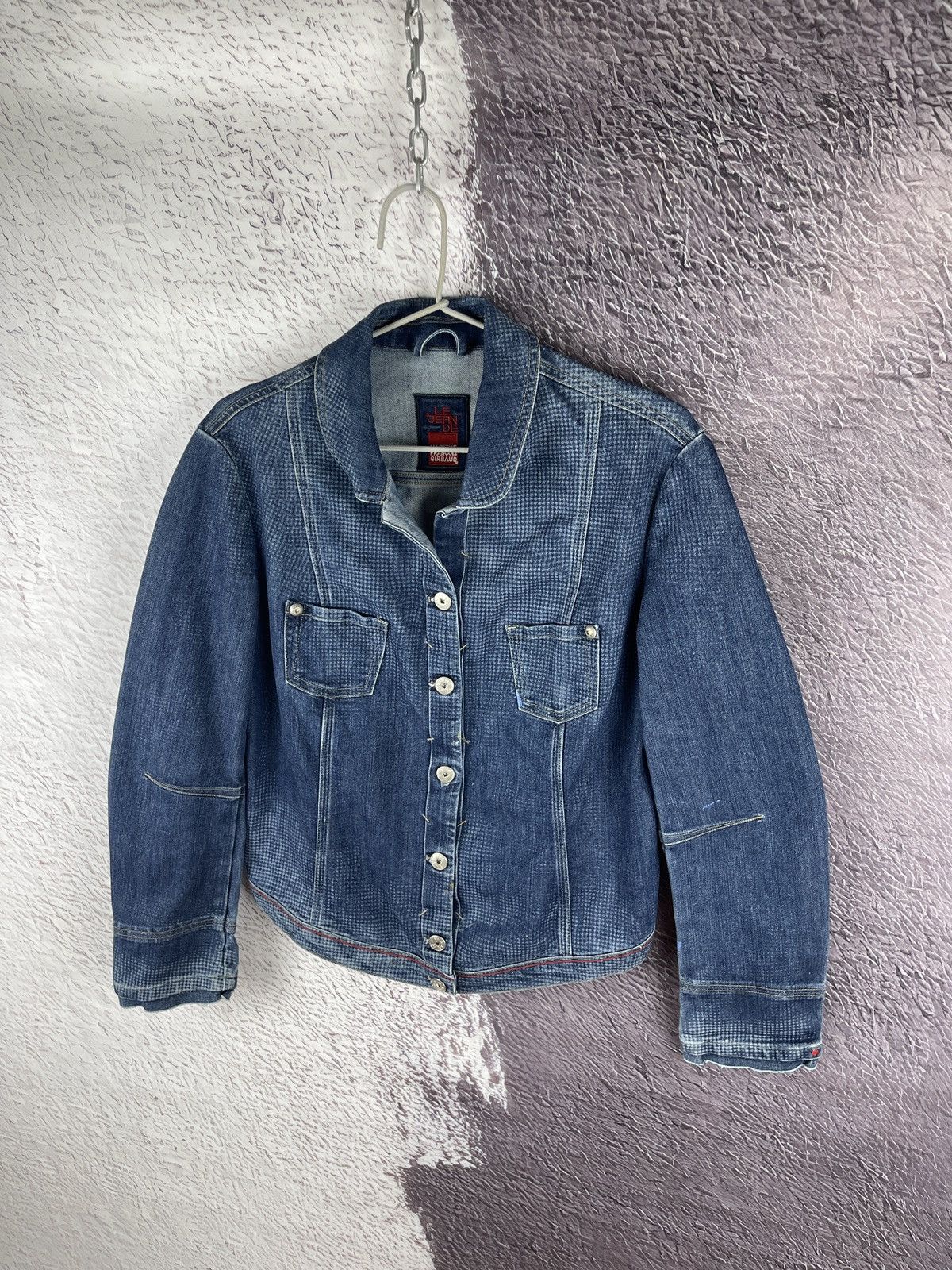 Marithe + Francois Girbaud Le Jean De Marithe Francois Girbaud denim jean blazer jacket Size S / US 4 / IT 40 - 2 Thumbnail