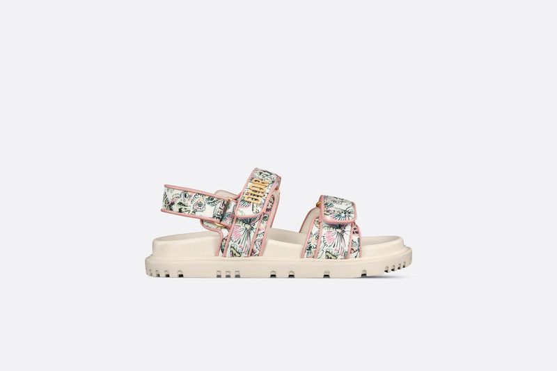 o1w1db11225 KCQ868 Dioract Sandals in White/Multicolor