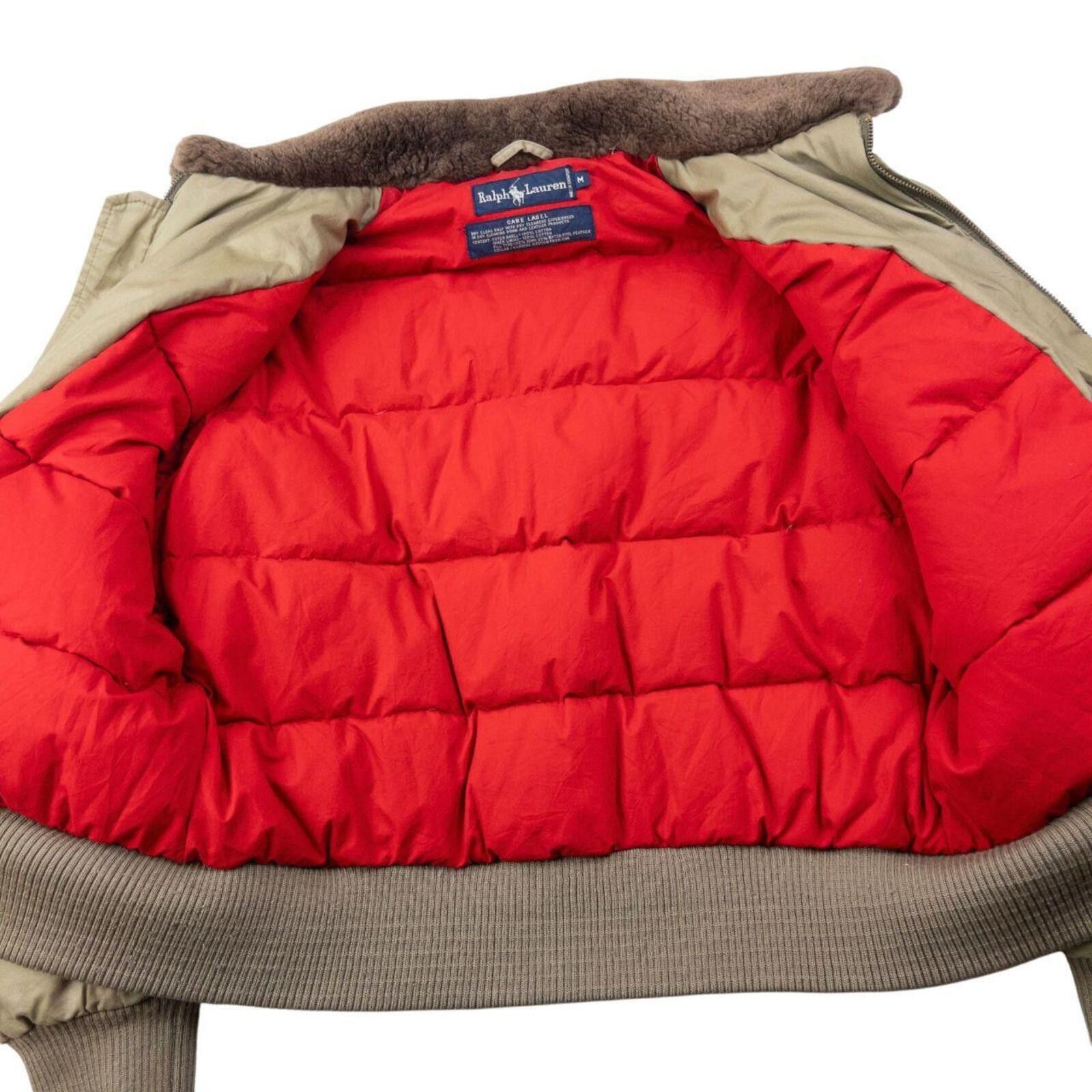 Lauren Ralph Lauren Vintage Ralph Lauren G1 Flight Bomber Jacket Down Jacket S Size US S / EU 44-46 / 1 - 5 Thumbnail