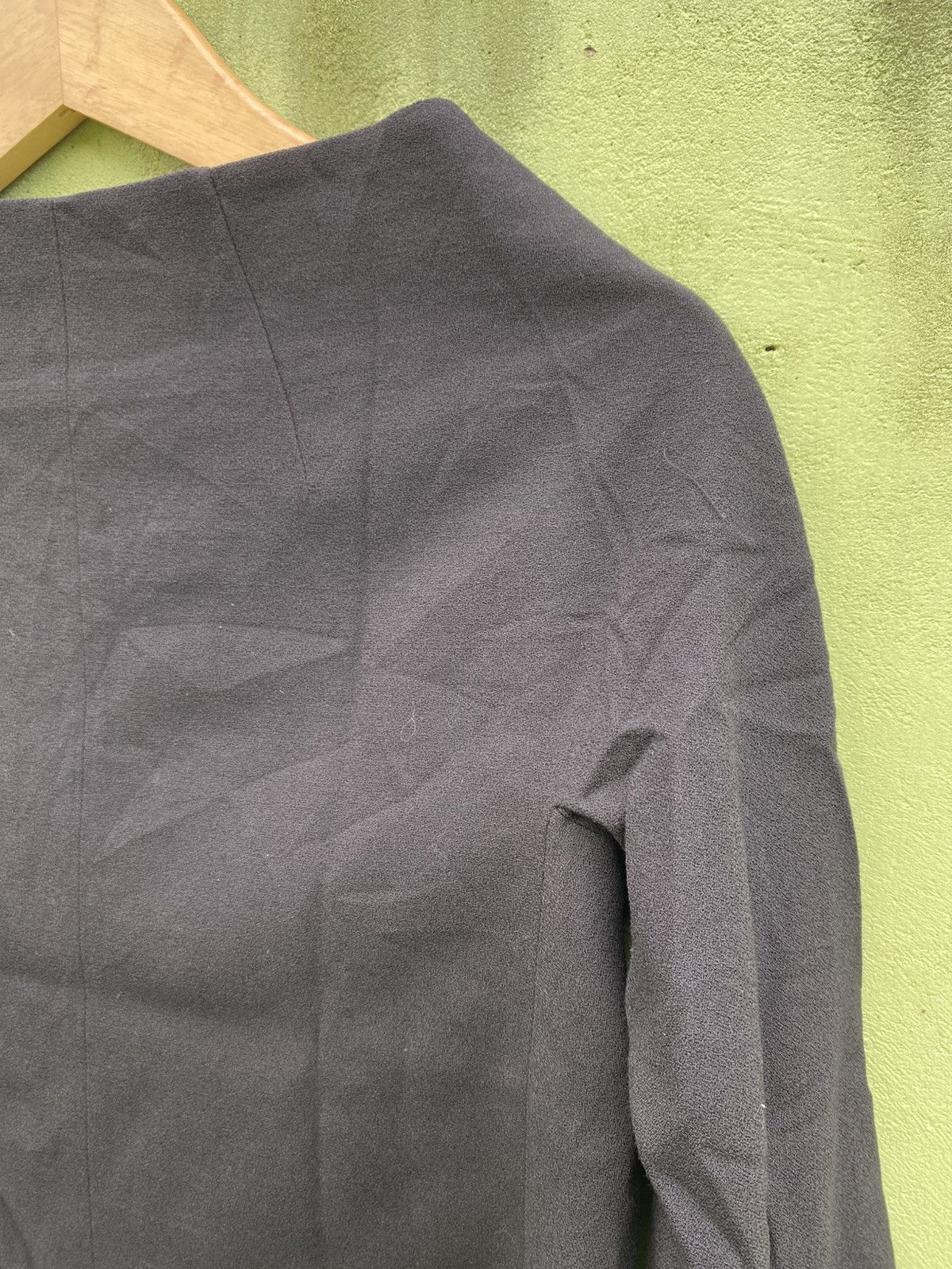 Katharine Hamnett London Katharine Hamnett London Black Blazer Structured Asymmetric Size L / US 10 / IT 46 - 11 Thumbnail