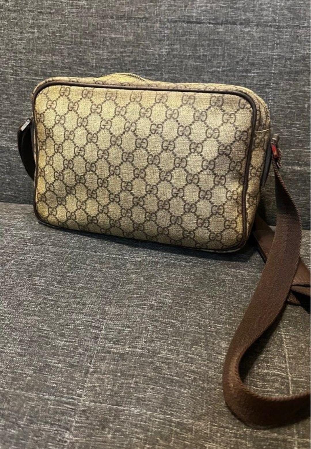 Gucci Gucci gg canvas shoulder bag leather Size ONE SIZE - 4 Thumbnail