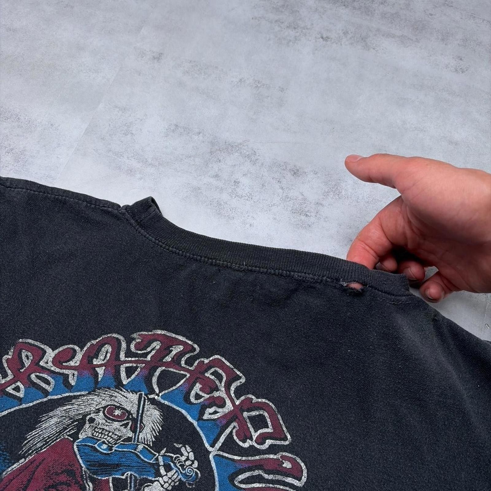 Other Vintage 80’s Black Grateful Dead The Concert T-Shirt Size US M / EU 48-50 / 2 - 5 Thumbnail