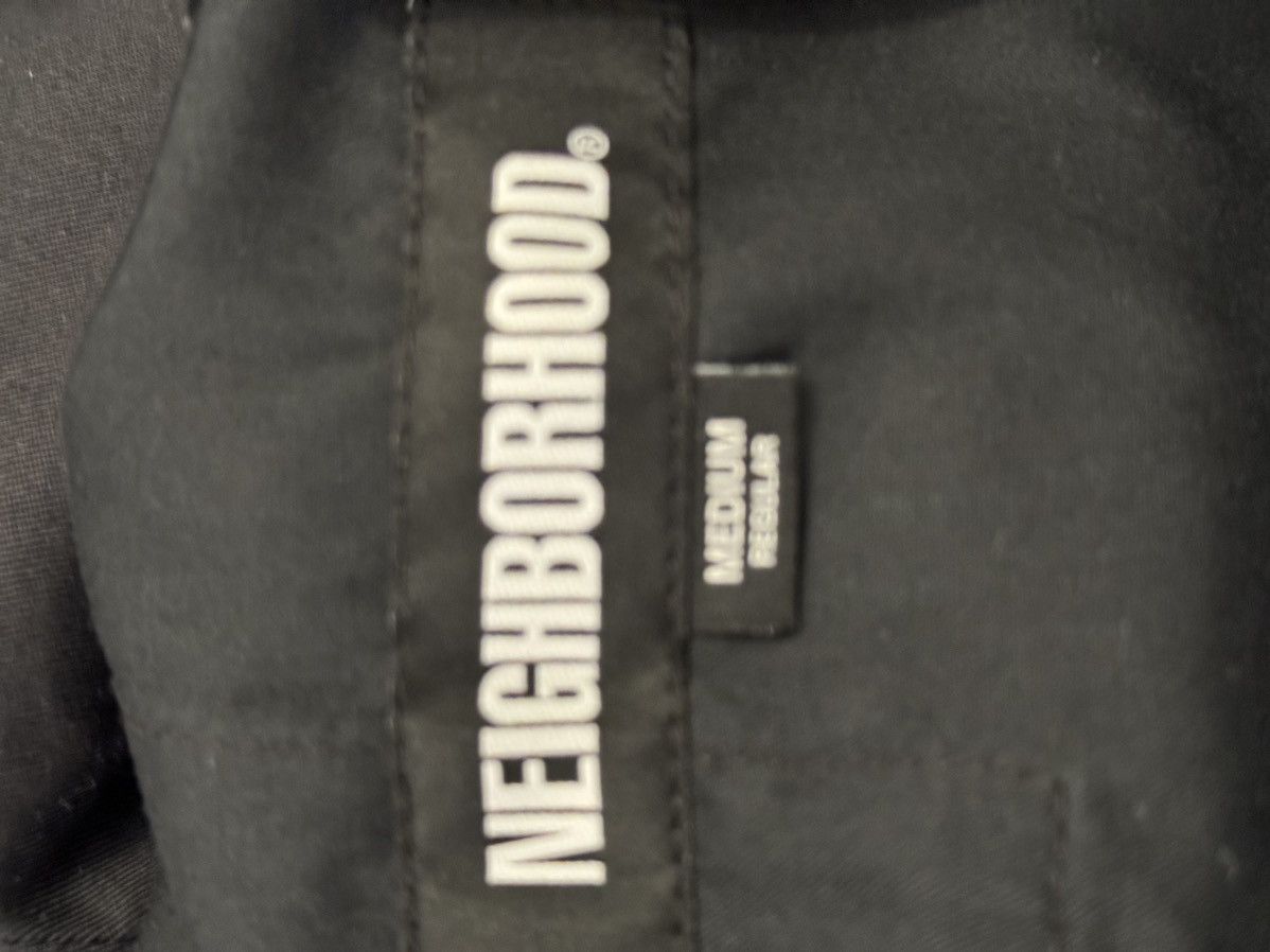 Neighborhood Neighborhood Slant Tuck Pants Black | Grailed