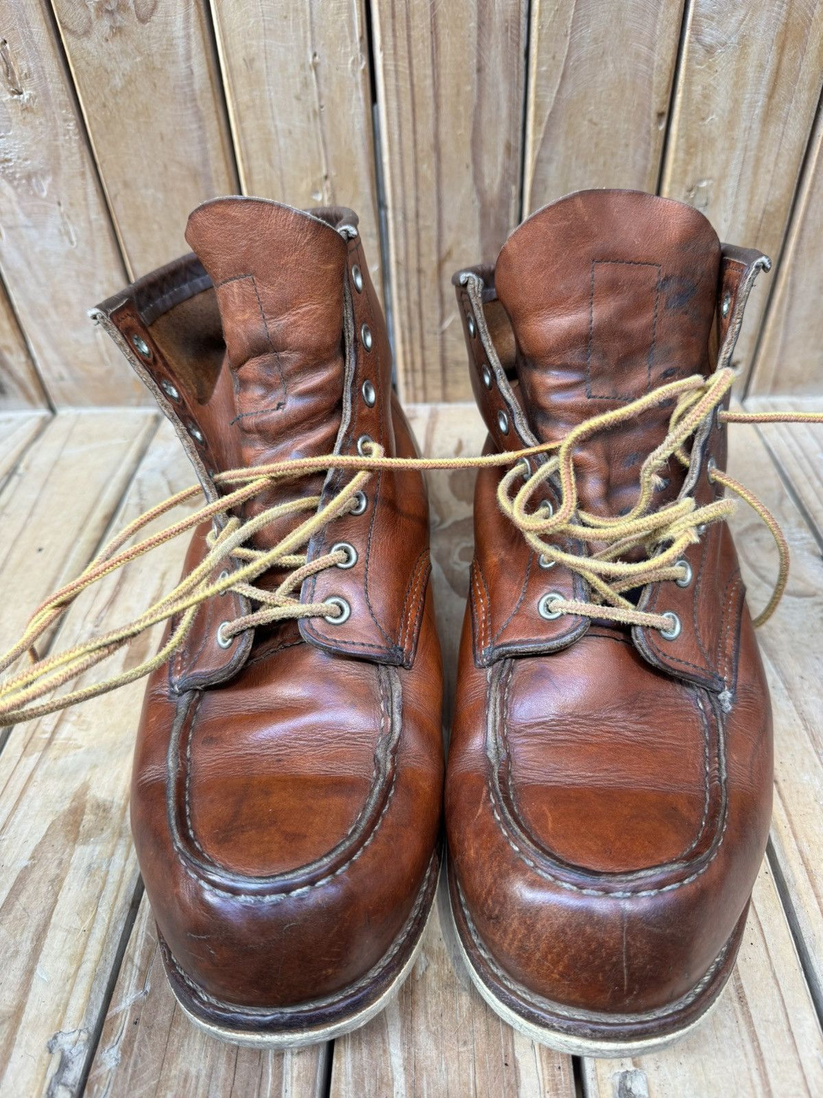 Red Wing Red Wing Heritage 875 Moc Toe Brown Boots USA 9.5 E2 UK 8.5 Size US 9.5 / EU 42-43 - 19 Thumbnail