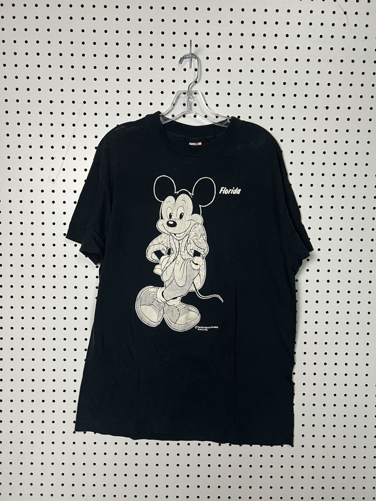 Disney × Vintage Vintage Double Sided Mickey Florida Tee Shirt Size US XL / EU 56 / 4 - 1 Thumbnail