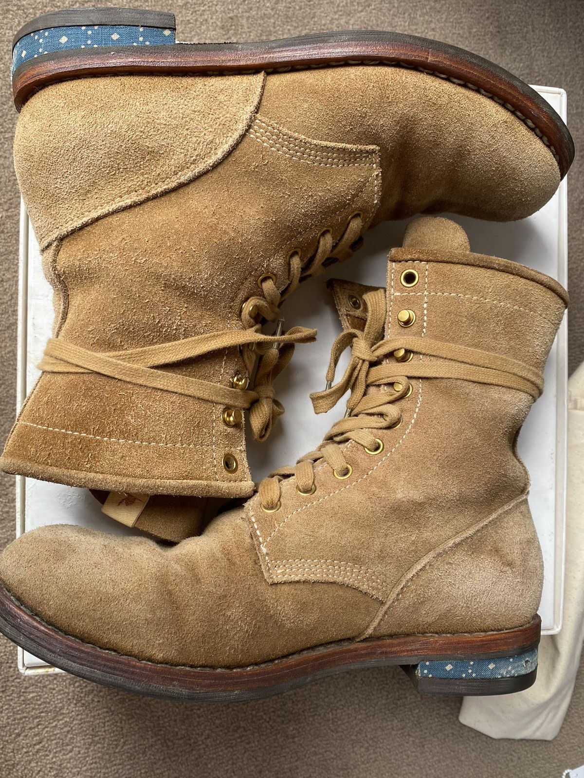 Visvim Visvim Brigadier Folk High Boots | Grailed