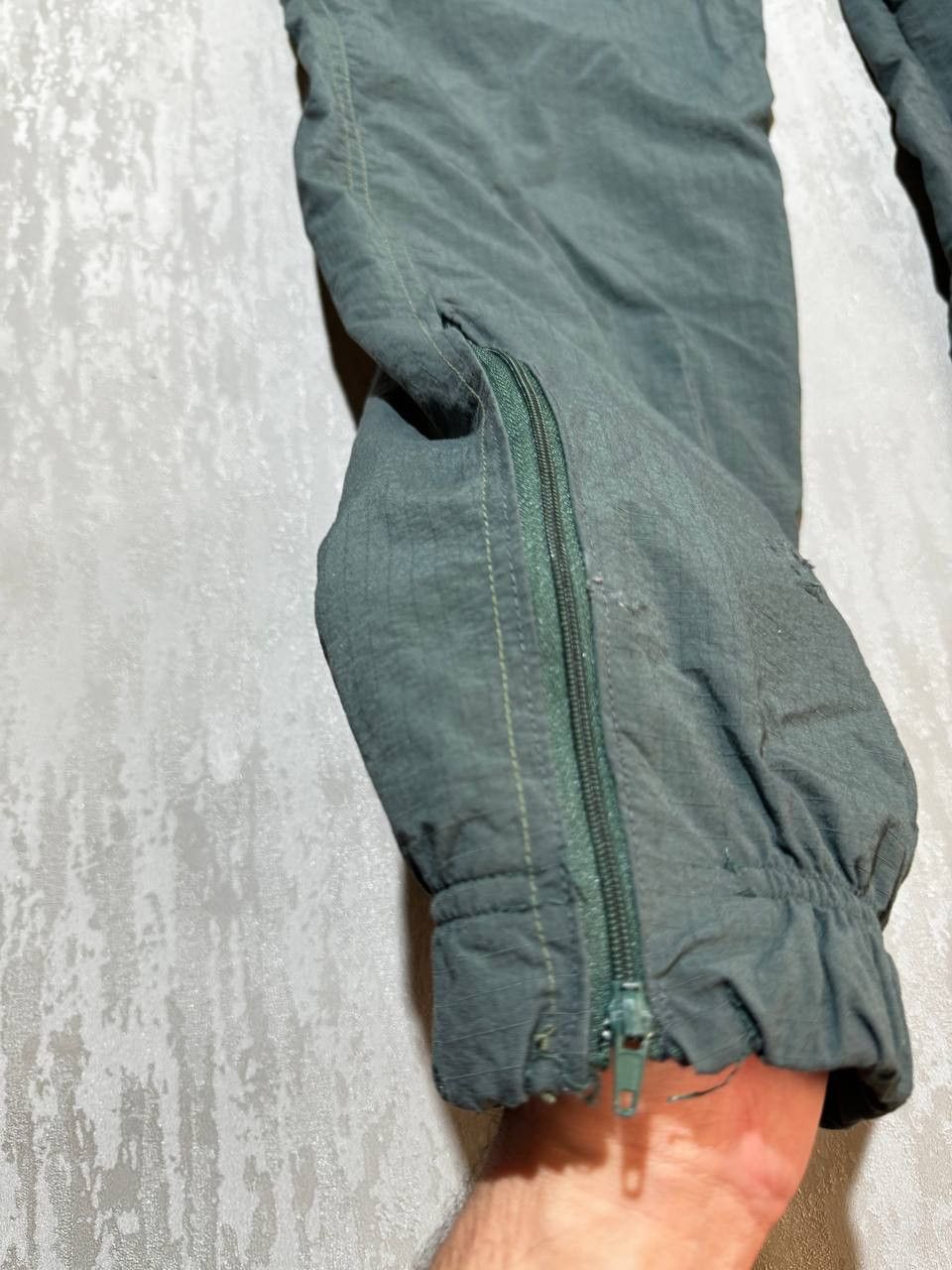 Nike × Vintage Vintage Nike Nylon Track Pants Green size M Size US 32 / EU 48 - 6 Thumbnail