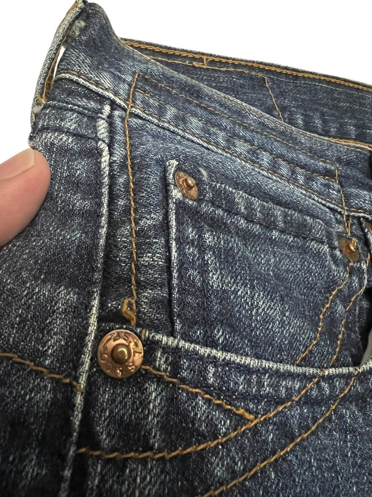 Junya Watanabe × Levi's VINTAGE LEVIS X JUNYA WATANABE CDG JEANS Size US 31 - 8 Thumbnail
