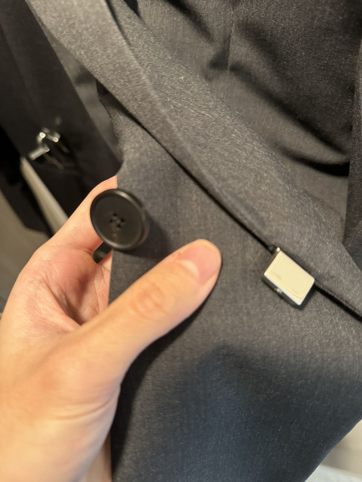 Givenchy Givenchy Blazer Gray U-Lock 50 Size 50R - 13 Thumbnail