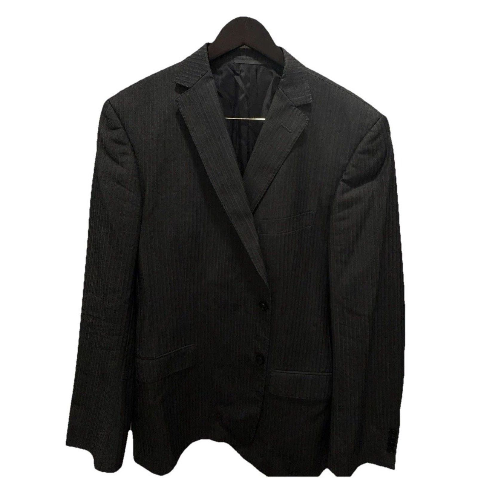 Z Zegna Z Zegna Gray Pinstripe Wool Sport Coat 52R - MSRP $1495 Size 52R - 2 Thumbnail