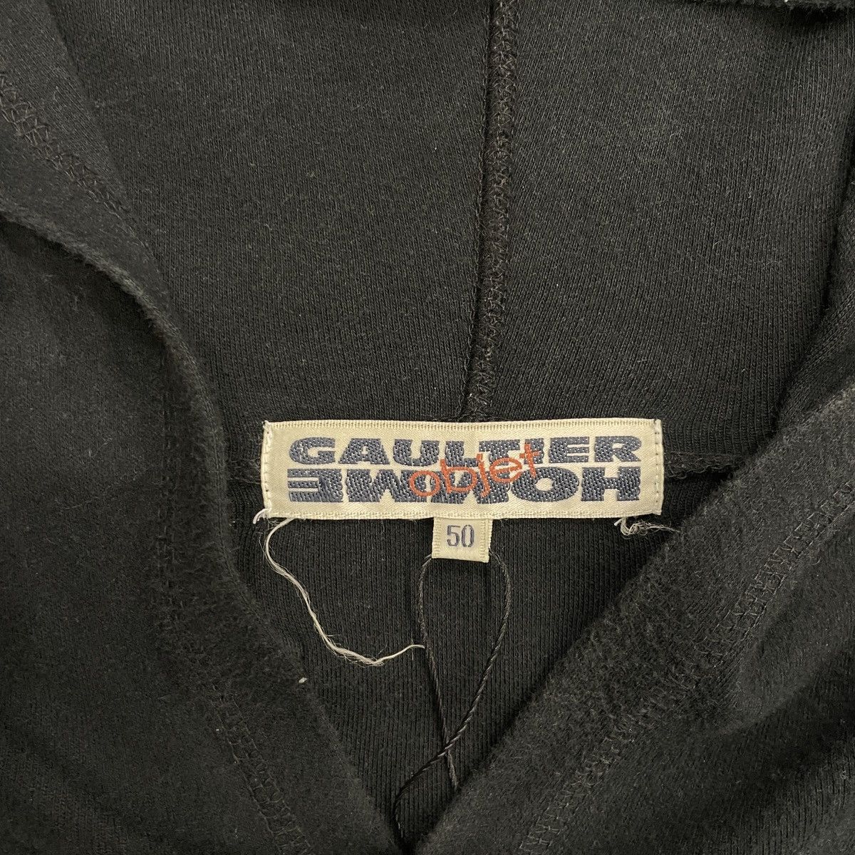 Jean Paul Gaultier Vintage Jean Paul Gaultier Homme Raglan Hoodie Size US L / EU 52-54 / 3 - 4 Thumbnail