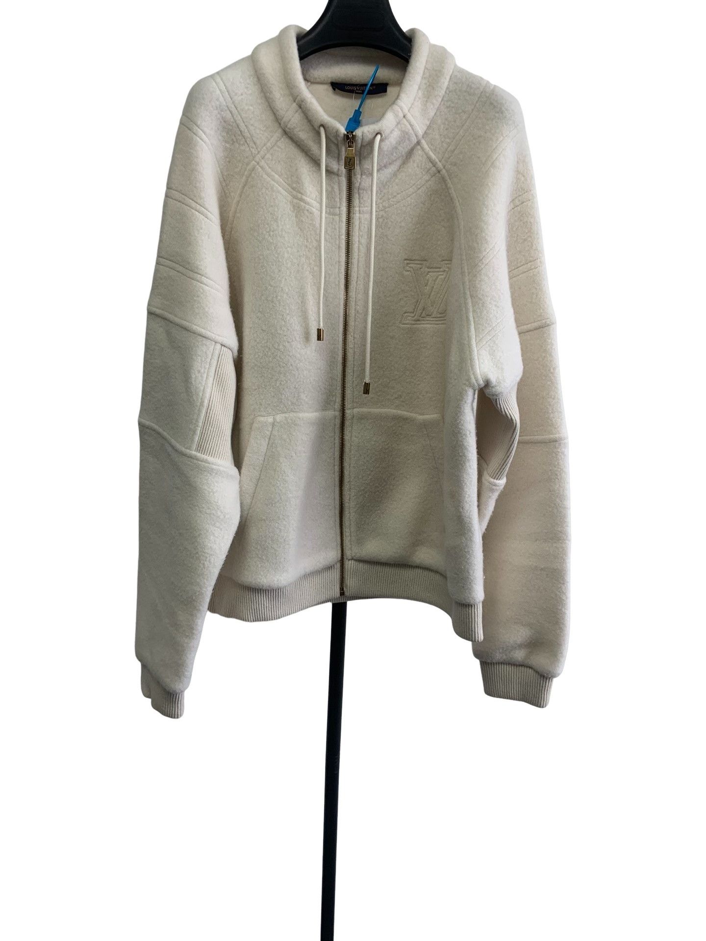 Louis Vuitton Louis Vuitton Wool Zip-Up Hoodie XXL Size US XXL / EU 58 / 5 - 1 Thumbnail