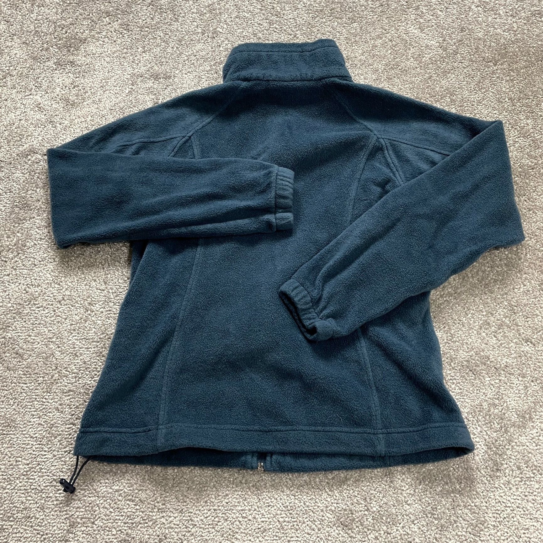 Vintage Columbia Jacket Womens Medium Blue Benton Springs Fleece Zip Pockets Logo Modern Outdoor Regular Size M / US 6-8 / IT 42-44 - 2 Thumbnail