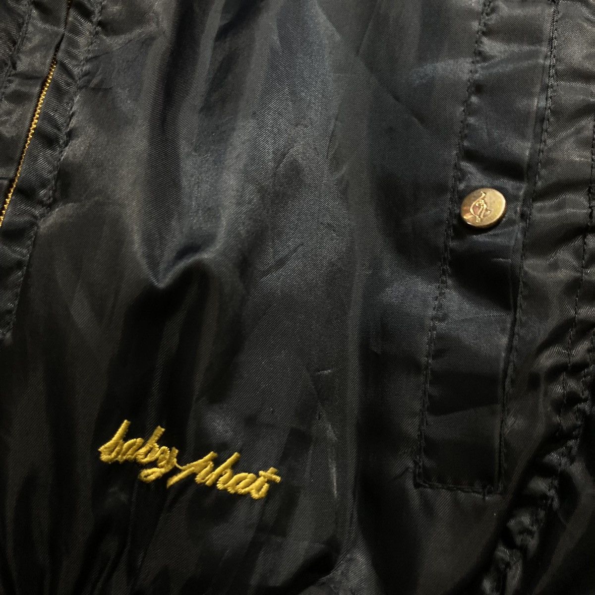 If Six Was Nine BABY PHAT - Vtg Puffer Zip Hoodie Fur Y2K Jacket Vkei Style Size US M / EU 48-50 / 2 - 8 Thumbnail