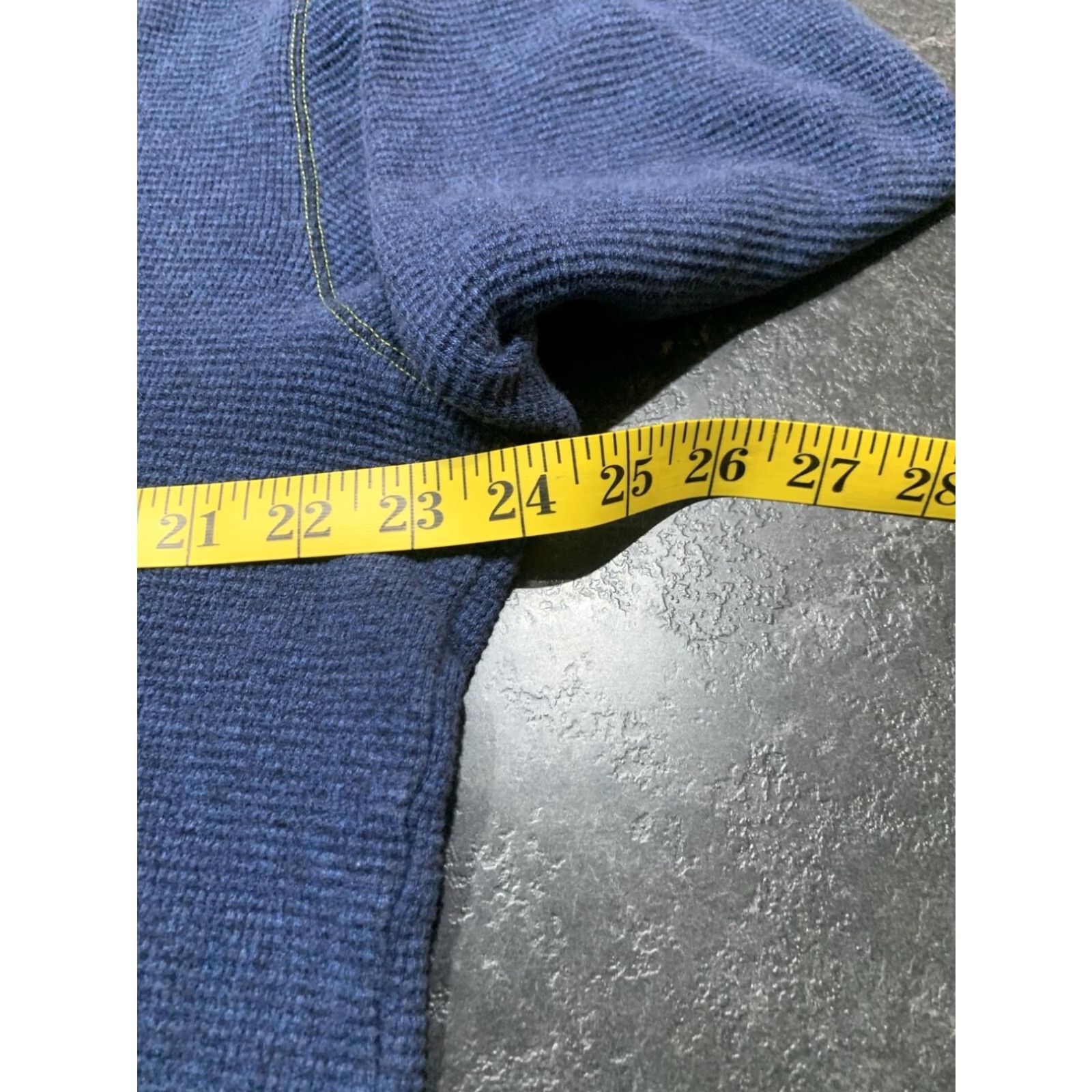 Robert Graham Robert Graham 1/4 Zip Waffle Knit Pullover Sweater Blue Large Mens Size US L / EU 52-54 / 3 - 7 Thumbnail