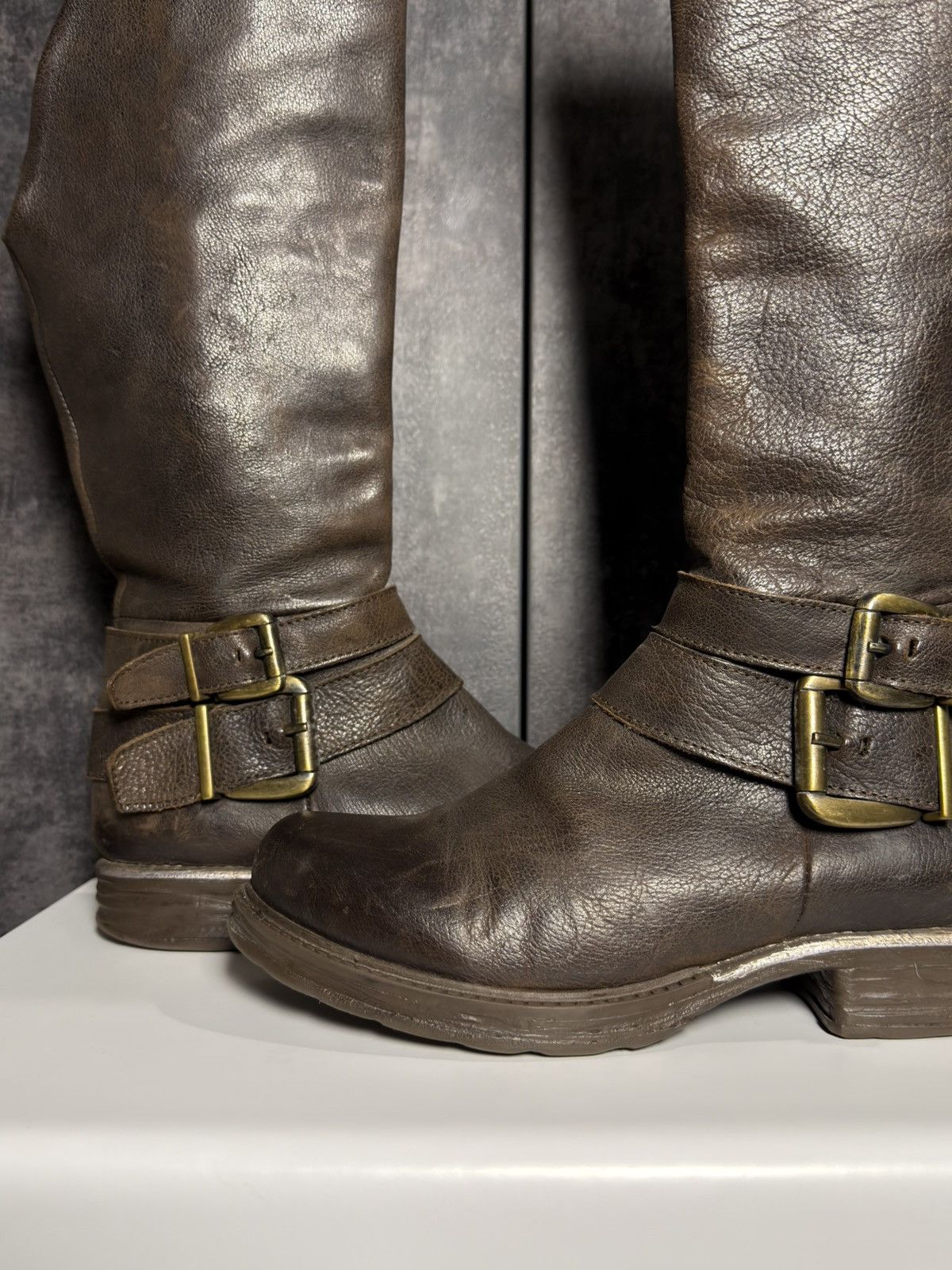 Vintage Vintage Leather Boots AS98 Guidi Balenciaga Dirk Owens Yohji Size US 8 / IT 38 - 3 Thumbnail