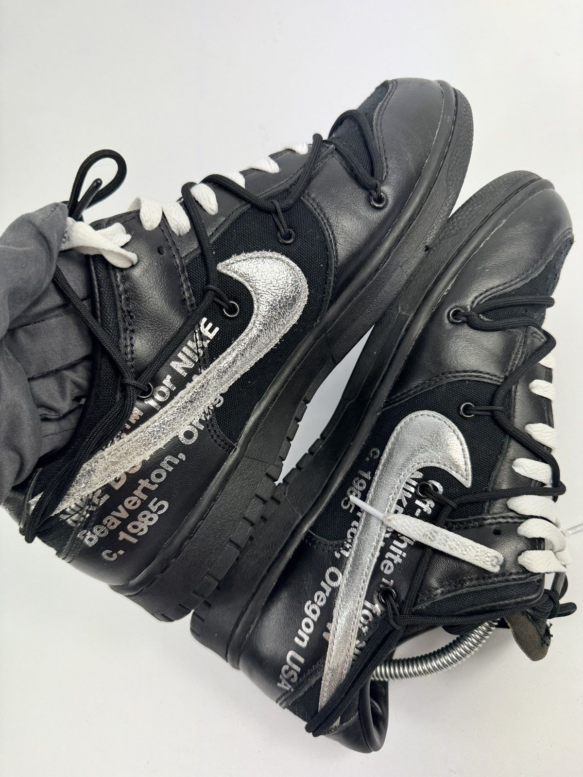 Nike × Off-White NIKE DUNK LOW LOT 50 SNEAKERS Size US 10 / EU 43 - 2 Thumbnail