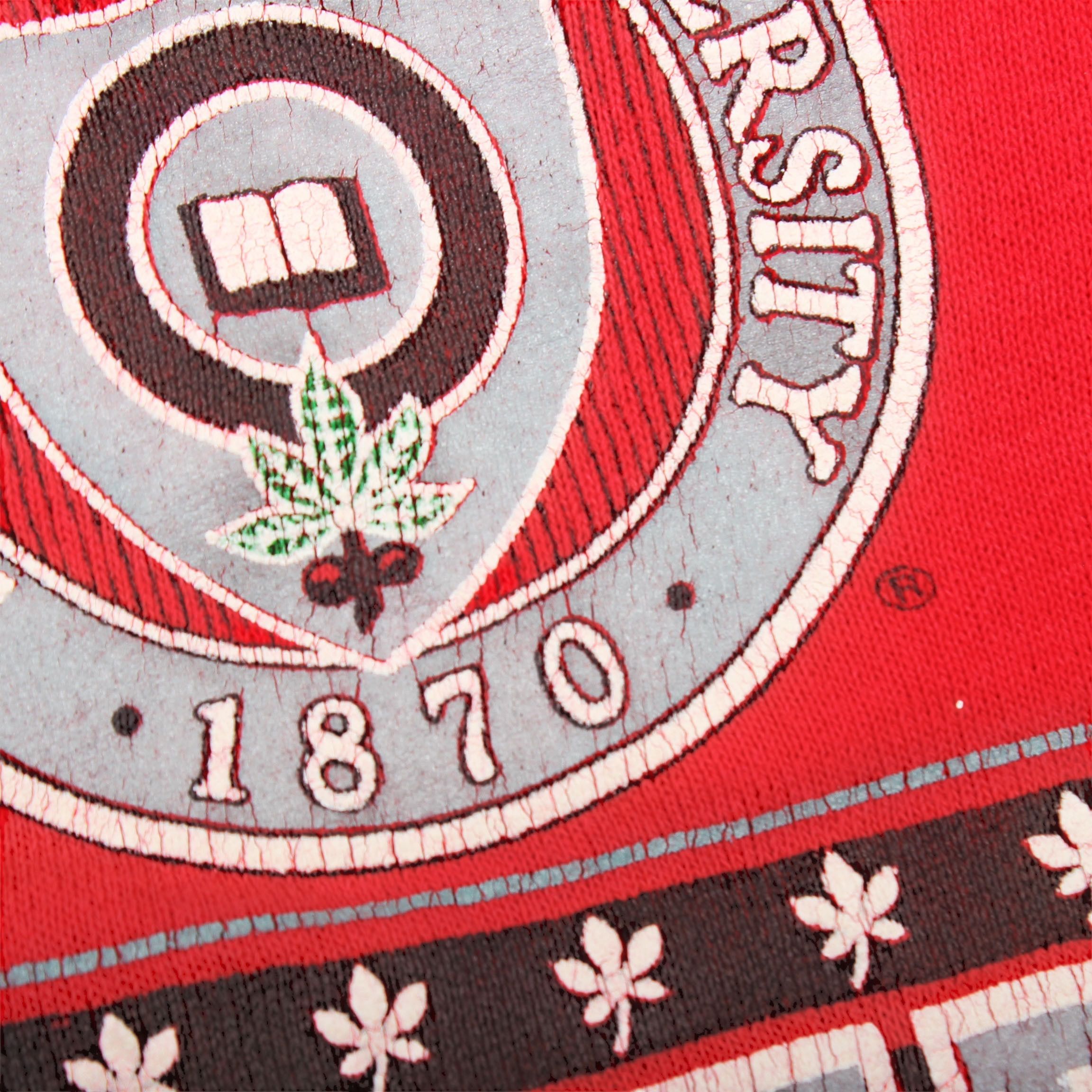 NCAA × Vintage Vintage 90’s Ohio State Sweatshirt Crewneck Size US XXL / EU 58 / 5 - 5 Thumbnail