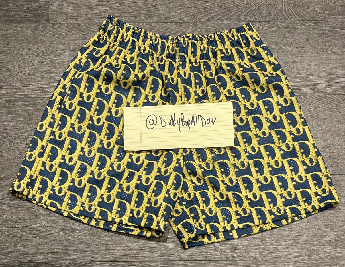 Bravest Studios Bravest Studios Shorts Dior Michigan Blue Yellow Size M DS  | Grailed