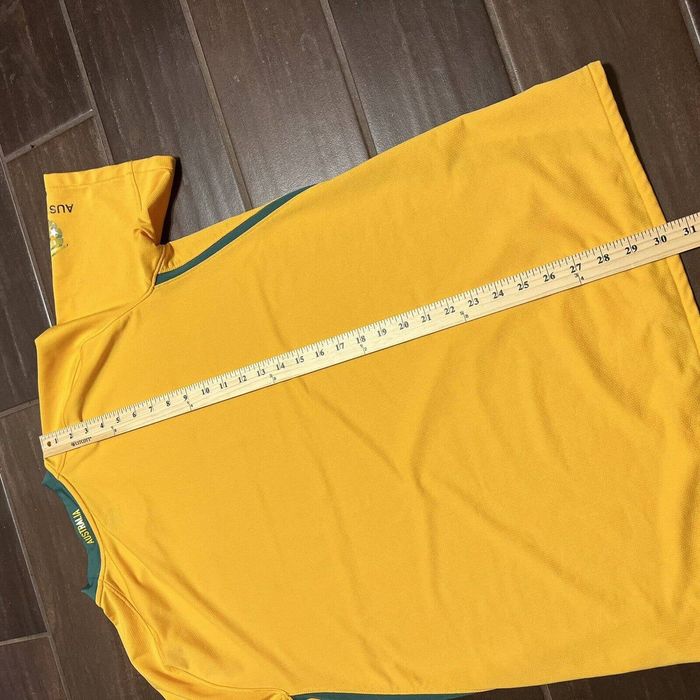 Nike Vintage Nike Australia Soccer Jersey Men's Large Yellow Grailed