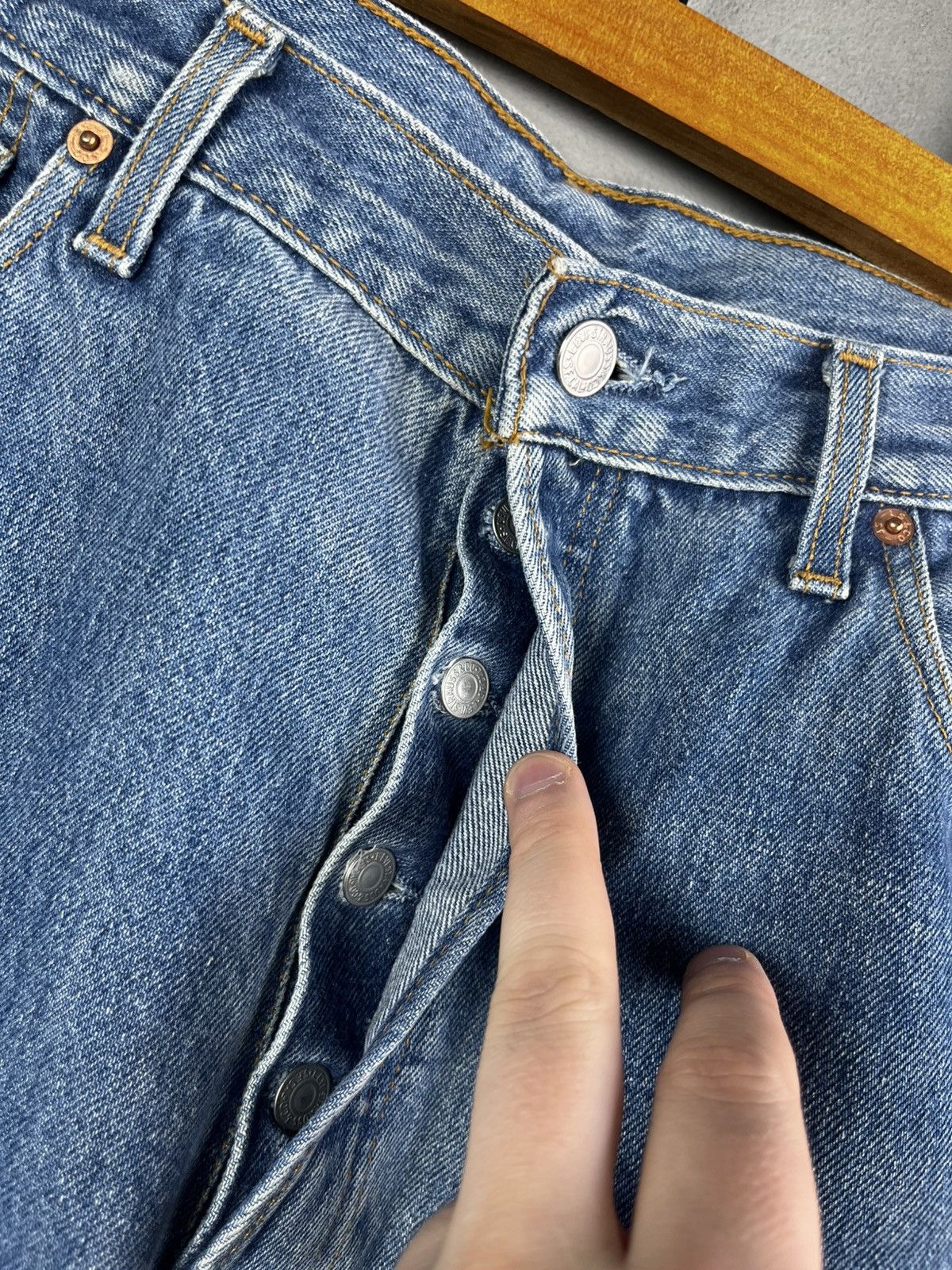 Levi's Levis 501 denim pants size 36-34 Size US 36 / EU 52 - 6 Thumbnail