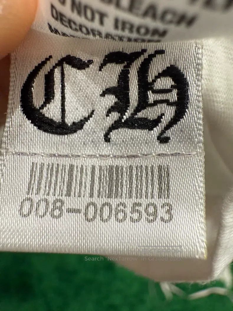 Chrome Hearts CHROME HEARTS Size S White Sanskrit Cross Short Sleeve Size US S / EU 44-46 / 1 - 6 Thumbnail