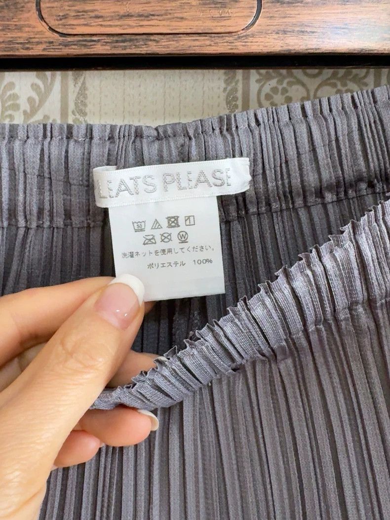Issey Miyake issey miyake size:s Grey pleated pants 2505-Nextarrow Size US 26 / EU 42 - 2 Thumbnail