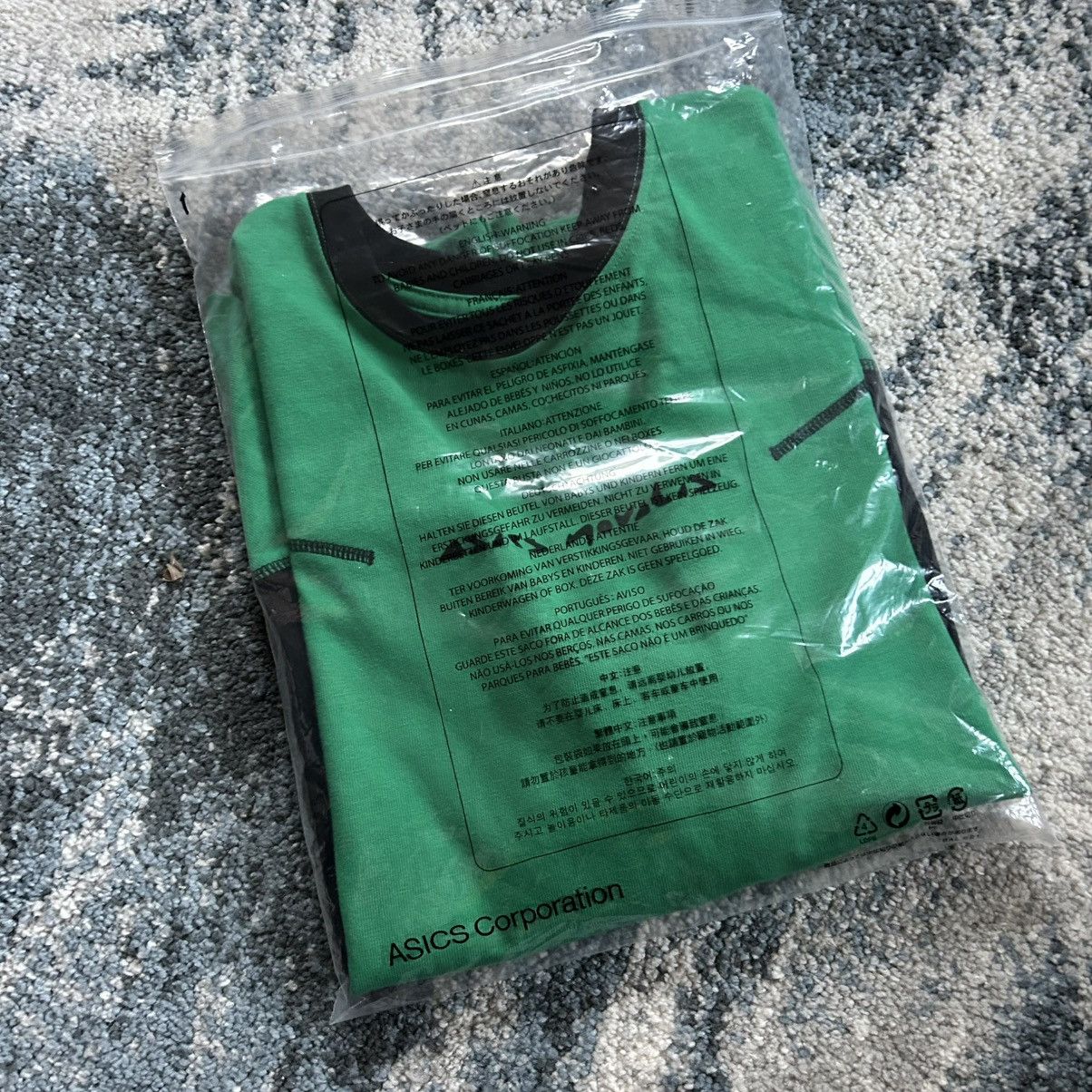 Asics × Kiko Kostadinov ASiCS NOVALiS WiDE BOXY CROPPED BiXANCE TEE PARAKEET GREEN Size US L / EU 52-54 / 3 - 16 Thumbnail