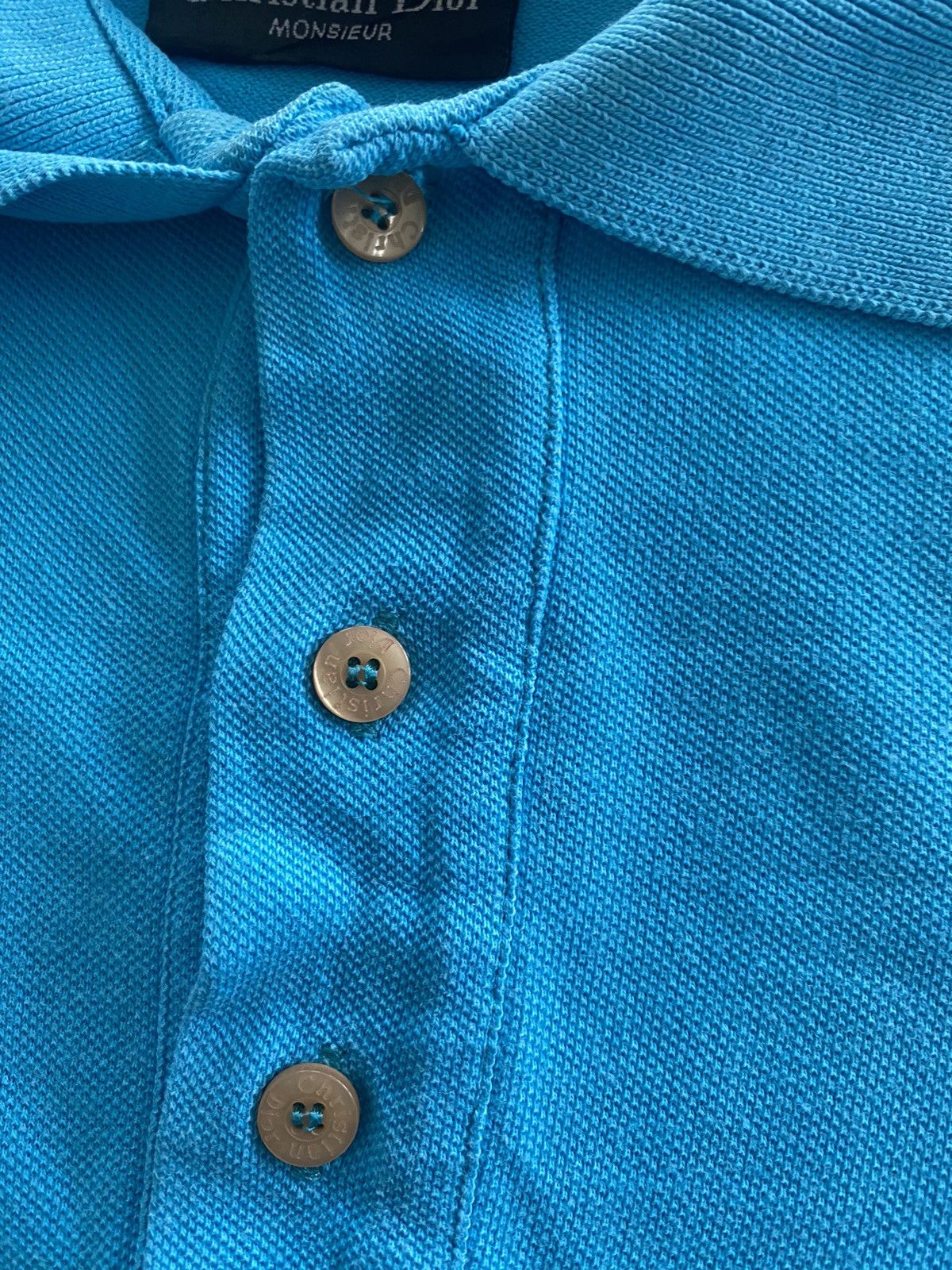 Christian Dior Monsieur × Vintage VINTAGE CHRISTIAN DIOR LONGSLEEVE POLO Size US L / EU 52-54 / 3 - 4 Thumbnail