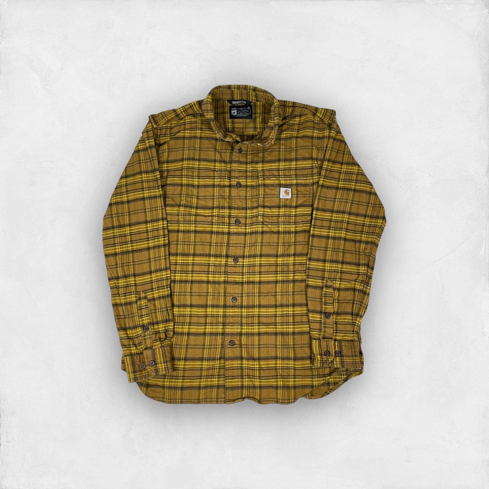 Carhartt Carhartt Men's Plaid Rugged Flex Relaxed Fit Flannel Shirt M Size US M / EU 48-50 / 2 - 1 Thumbnail
