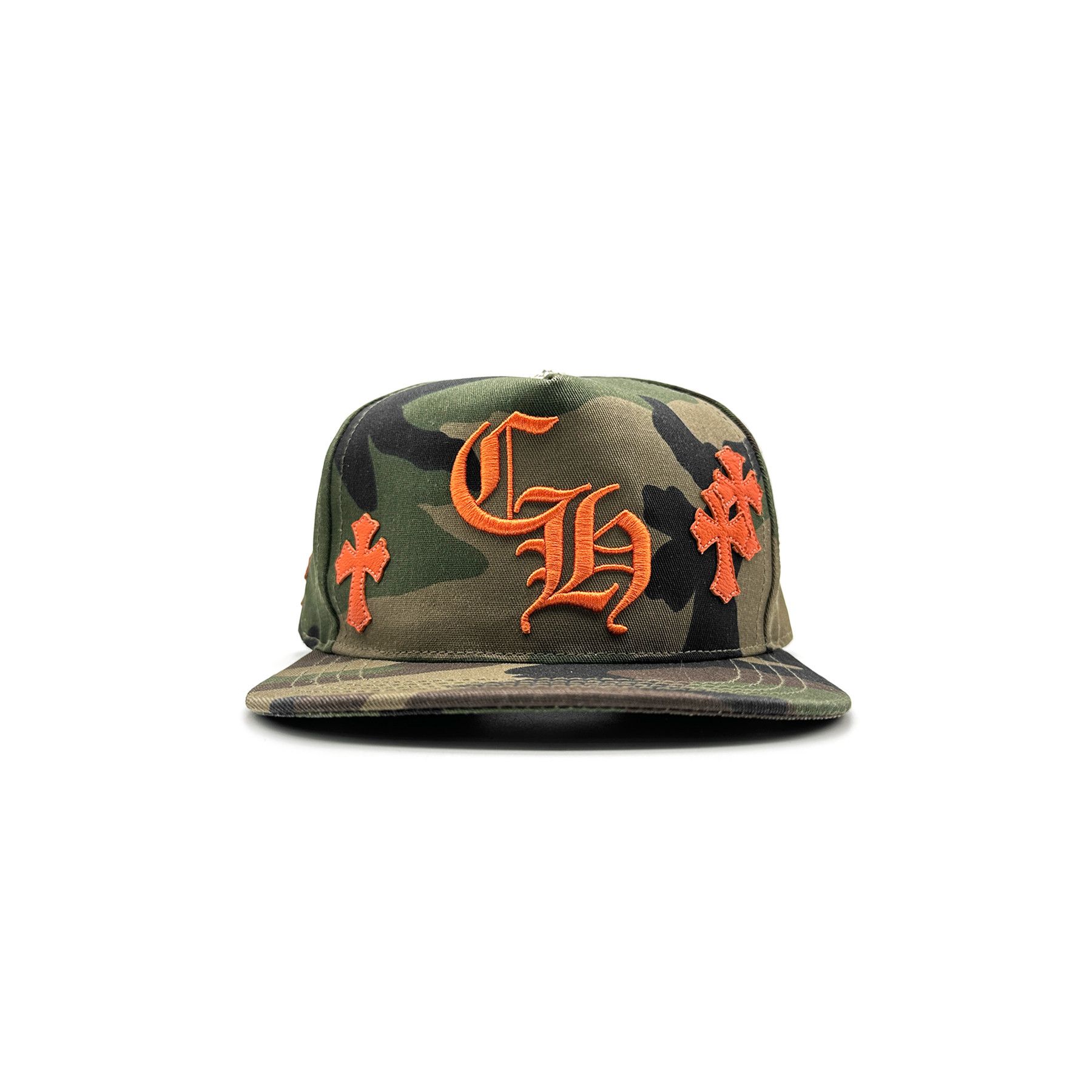 Chrome Hearts Chrome Hearts Embroidered Cross Logo Camouflage Baseball Cap Size ONE SIZE - 1 Thumbnail