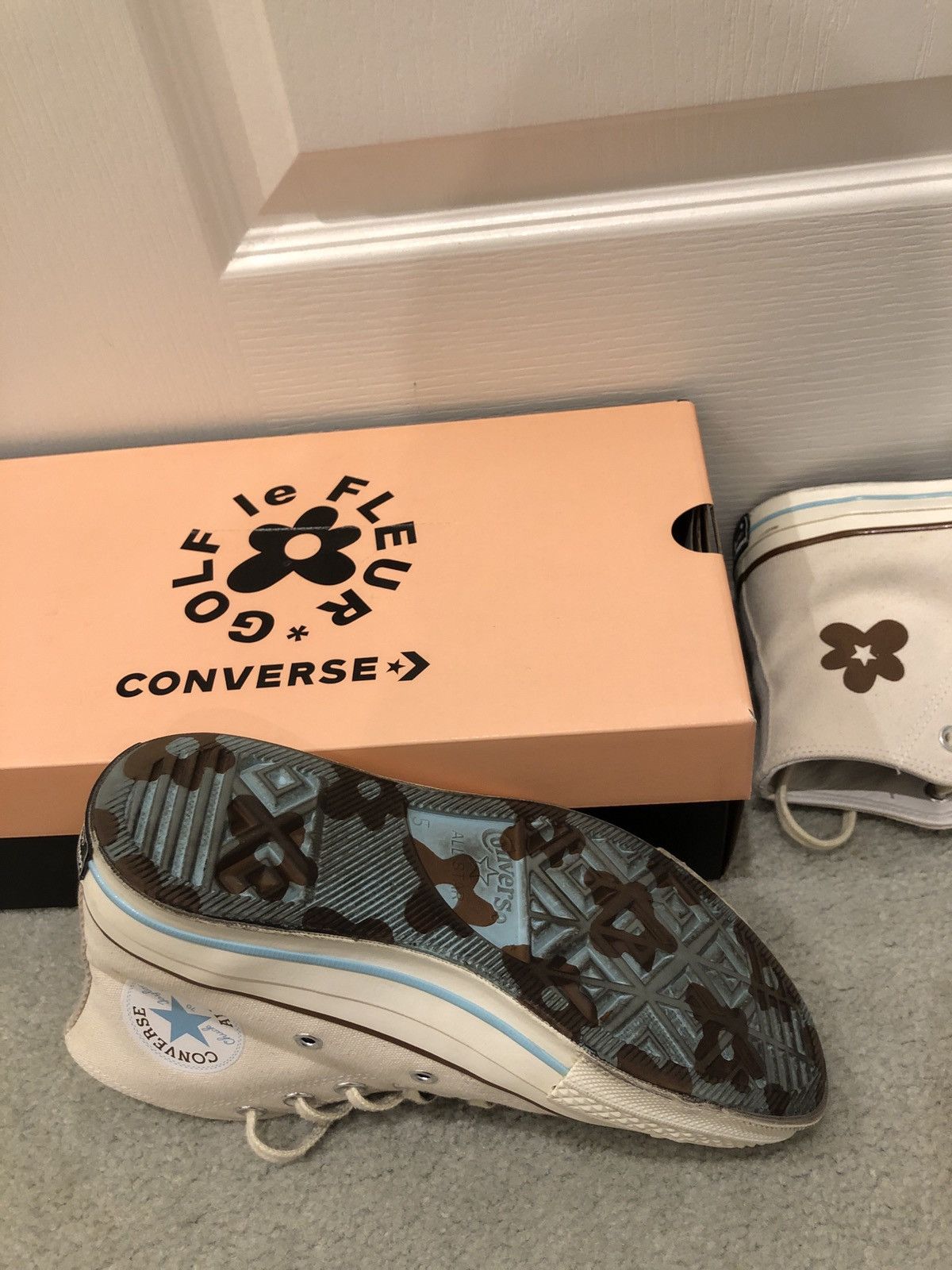 Converse × Golf le Fleur Golf Le Fleur Golf Wang Chuck 70 Hi Parchment size 5 Size US 5 / EU 37 - 10 Thumbnail