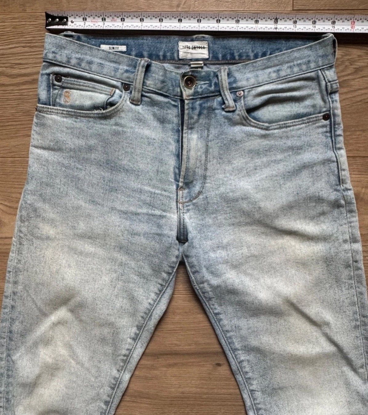 Todd Snyder Todd Snyder Slim Stretch Jeans Light Wash 28x32 (*30x30) Size US 30 / EU 46 - 7 Thumbnail
