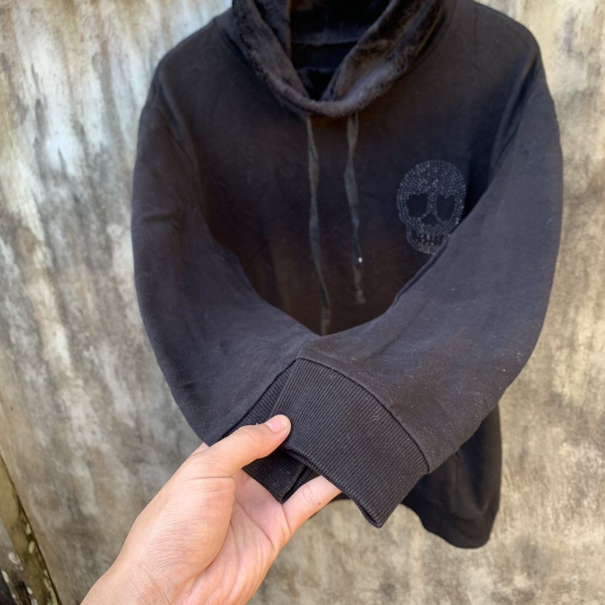 Japanese Brand JAPANESE GOTHIC SKULL HOODIE IFSIXWASNINE LGB STYLE Size US L / EU 52-54 / 3 - 3 Thumbnail