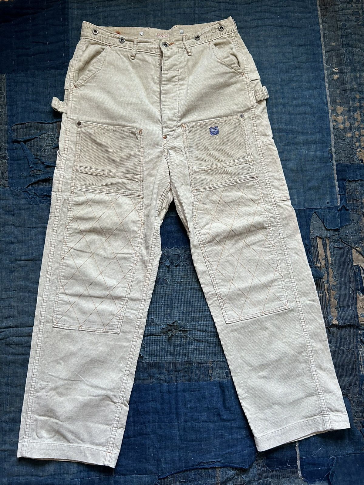 Kapital corduroy lumber pants