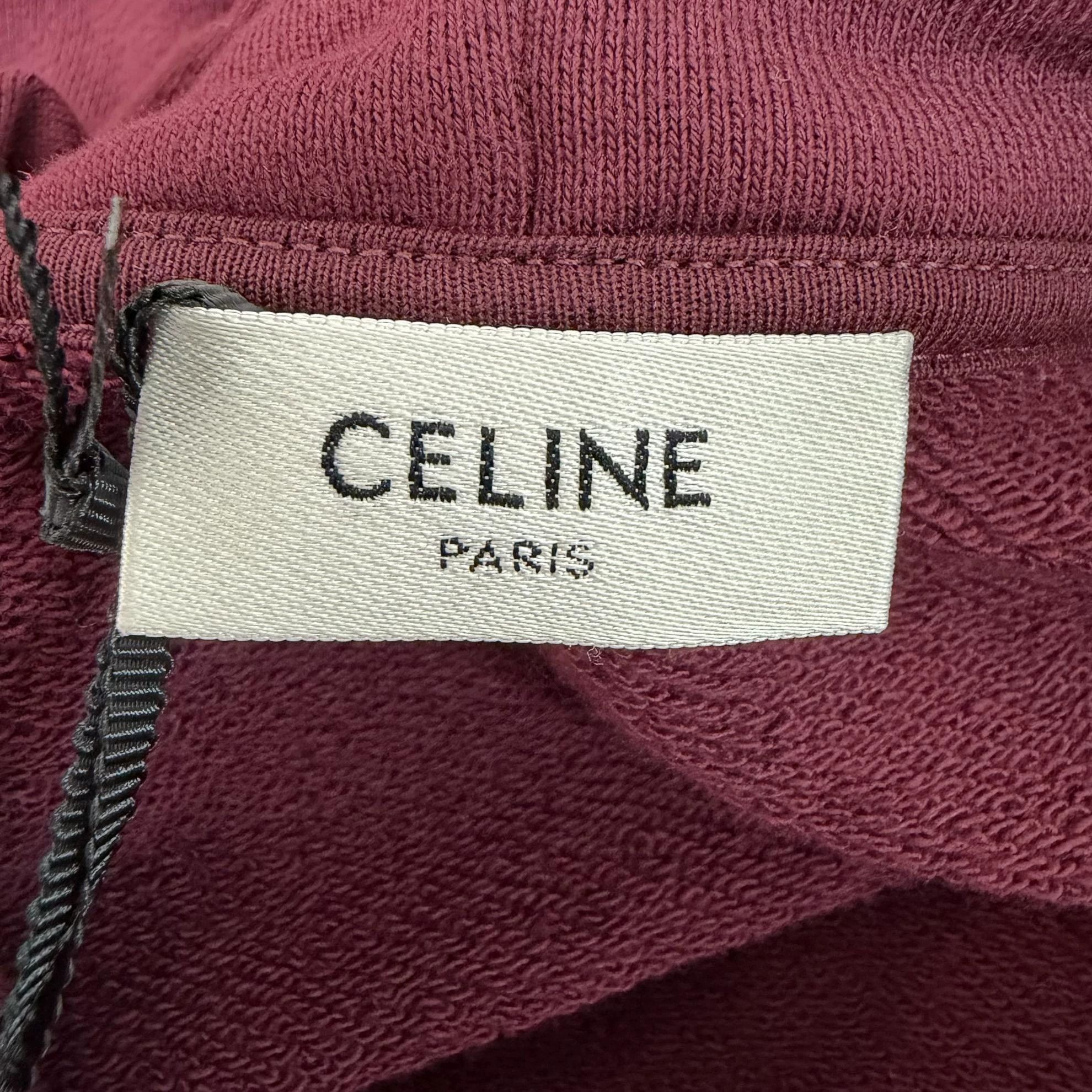 Celine Celine Red Hoodie M new with tags 4367 Size M / US 6-8 / IT 42-44 - 7 Thumbnail