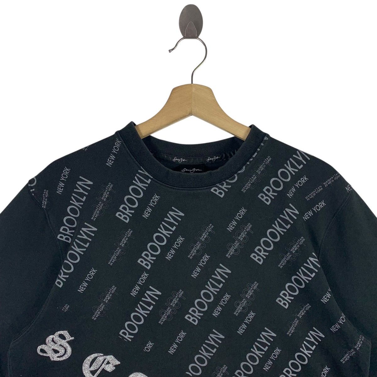 Sean John Vintage SEAN JOHN full printed spellout tee Size US L / EU 52-54 / 3 - 2 Thumbnail