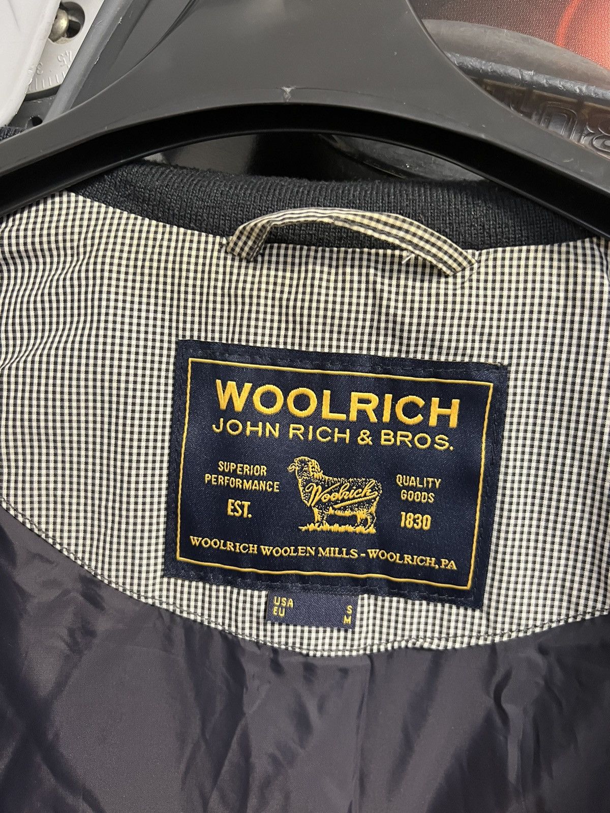 Woolrich Woolen Mills Man’s Jacket Bomber Woolrich John Rich & Bros Size US S / EU 44-46 / 1 - 16 Thumbnail
