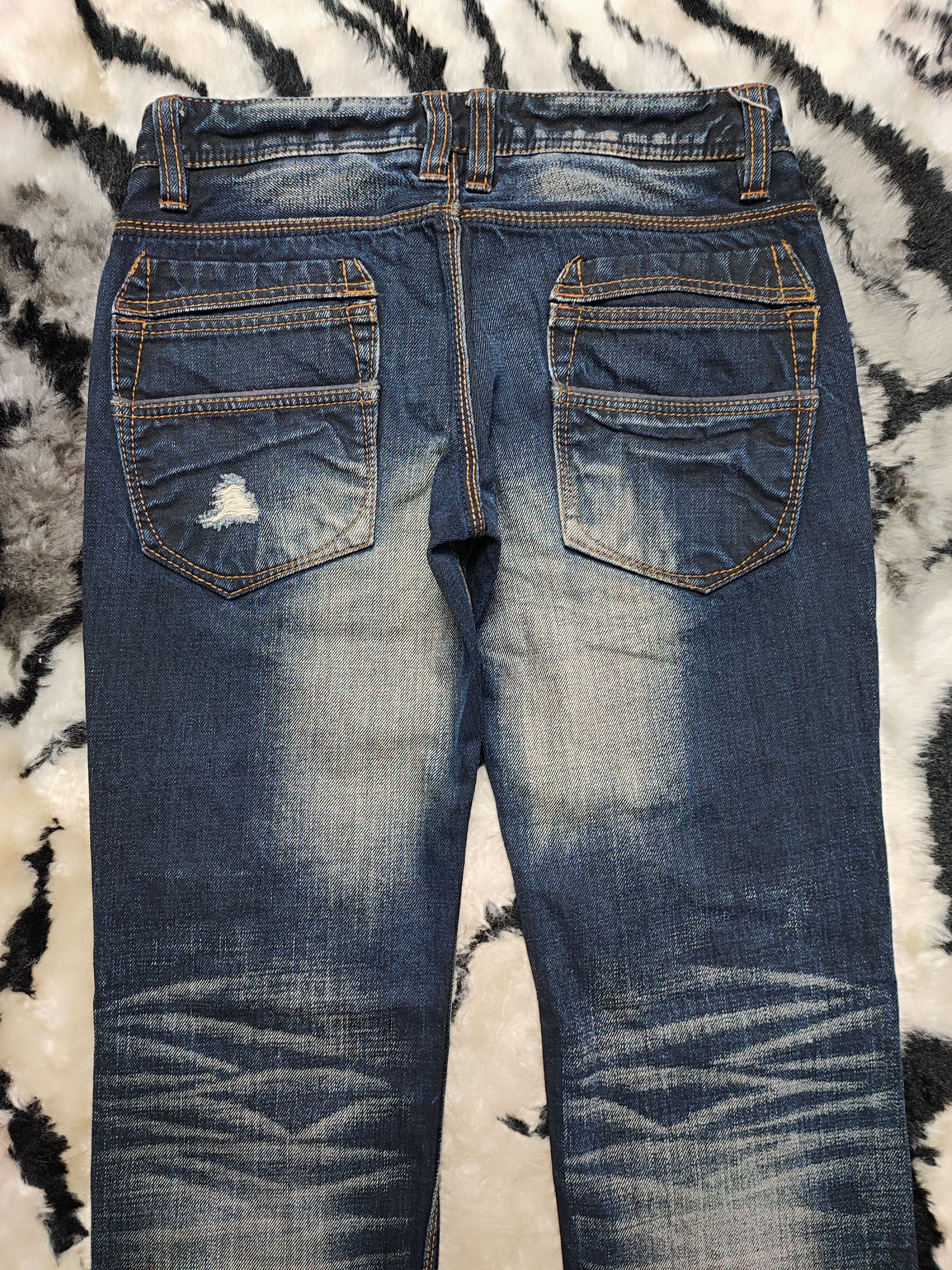 Tornado Mart Nicole Hideaways Rusty Distress Double Knee Size US 29 - 11 Thumbnail