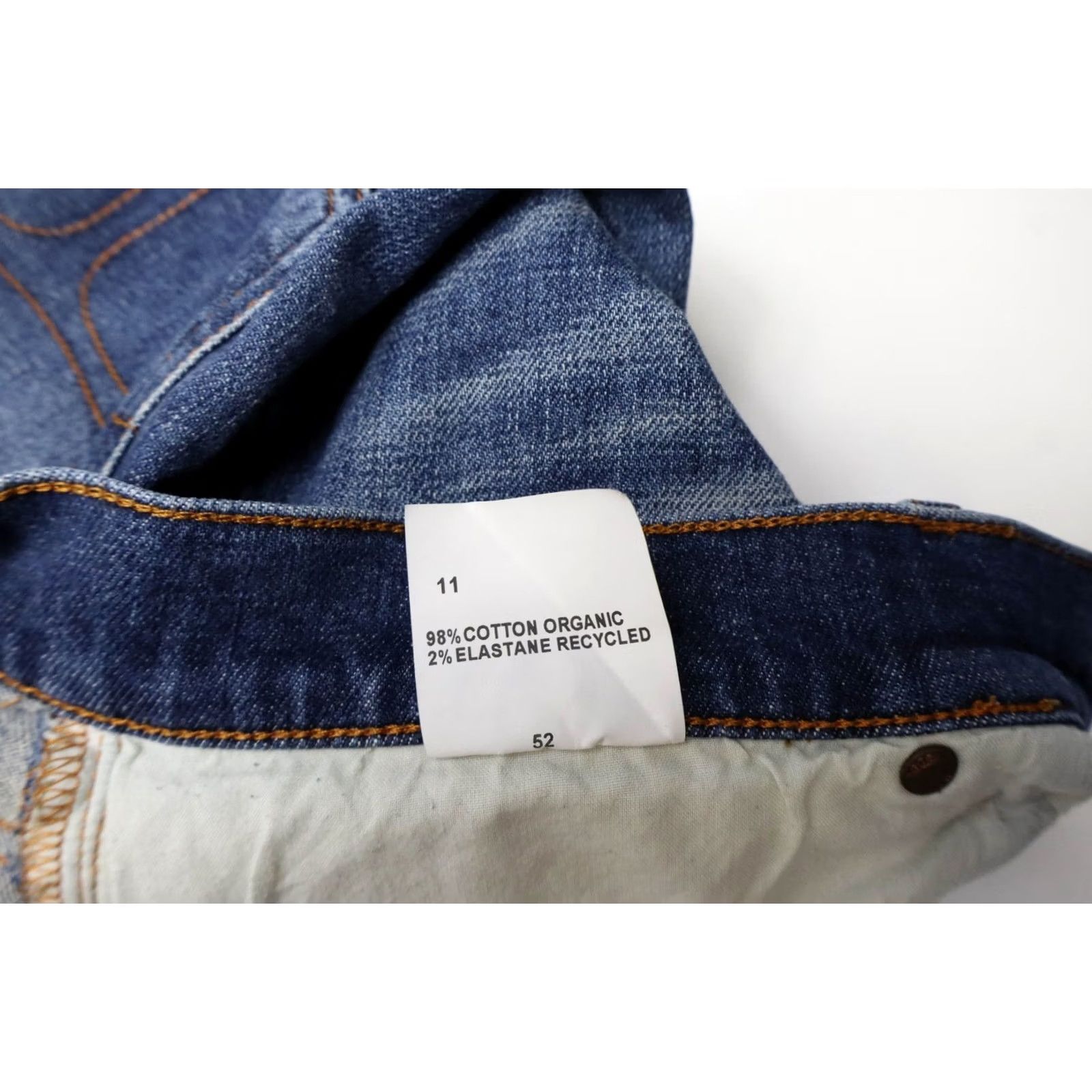 Tiger of Sweden Tiger of Sweden Pistolero Jeans Mens W32/L30 Blue Faded Whiskers Slim Denim Stretch Jeans Size US 32 / EU 48 - 6 Thumbnail